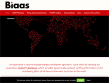 Tablet Screenshot of biaas.com